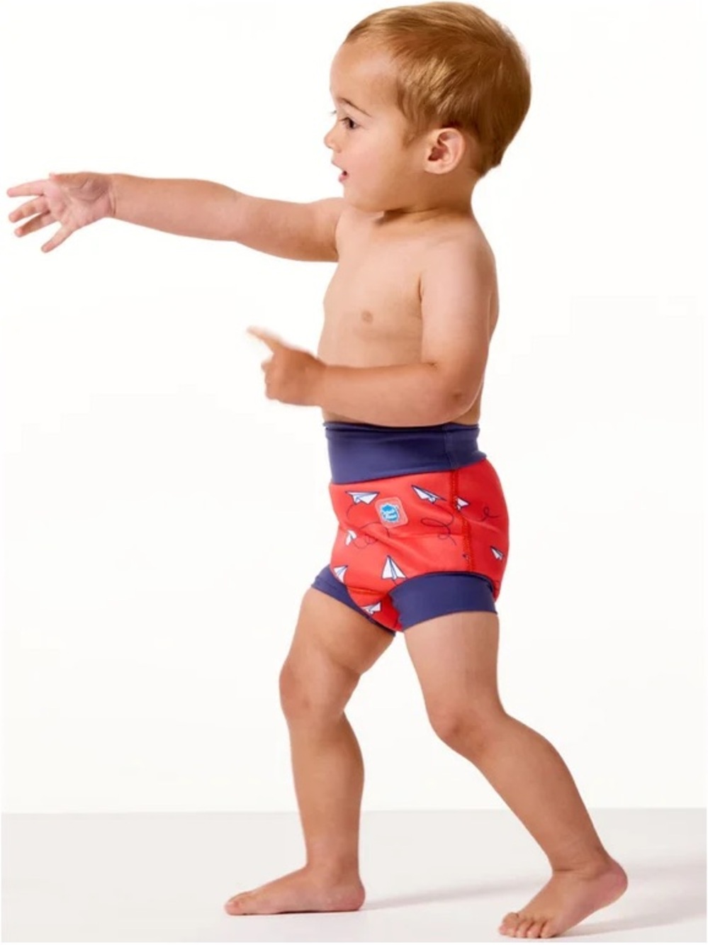 Splash About Kids' Red One-Piece Swimsuit